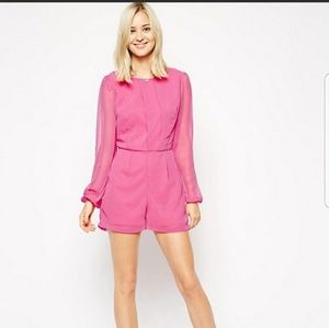 pink jumpsuit romper 🦄